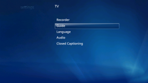 Media Center Quick Tip – Manually Refreshing Electronic Program Guide Data