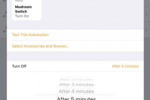 How to Turn Accessories in HomeKit off after an Automation is Triggered
