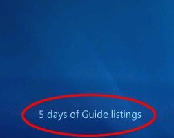 All I Want for Christmas is Guide Data