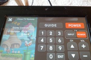 Using the WiiU Gamepad to control WMC!