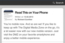 Read This on Your Phone