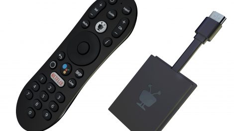 The TiVo Stream 4K and remote control